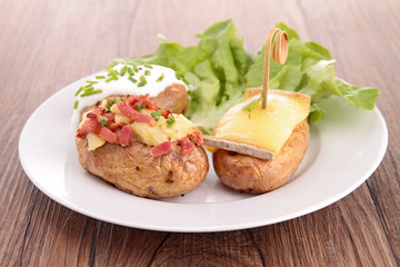 baked potatoes