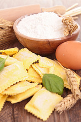 raw ravioli