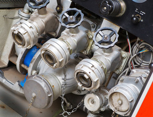 Fire truck valves