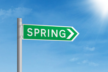 Road-sign-spring