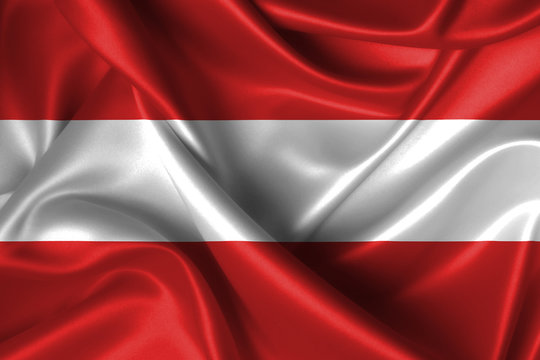 Wavy Flag of Austria