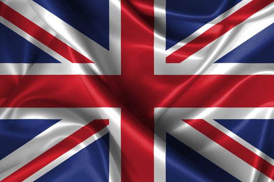 Wavy Flag of United Kingdom