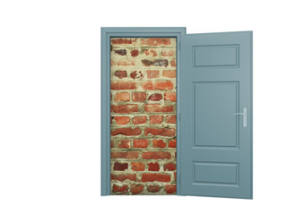 Bricks and Door