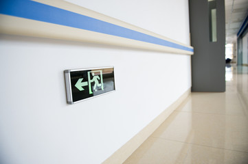empty corridor
