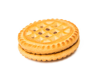 sandwich biscuits with chocolate filling