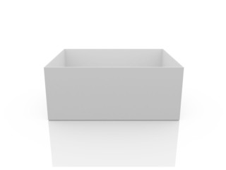 Empty White Box