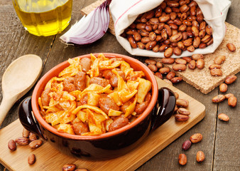 Pasta e fagioli - Pasta and beans