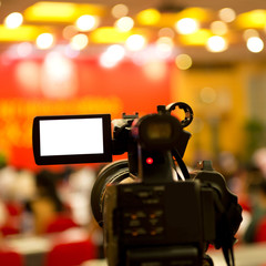 Hall with video camera