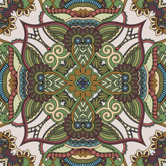 Seamless pattern background. Ethnic design