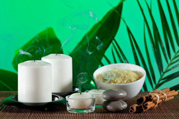 Aromatherapy and spa composition