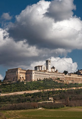 Fototapeta na wymiar Assisi - Sacro convento francescano