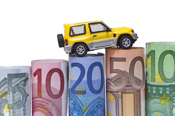 Auto und Geld.