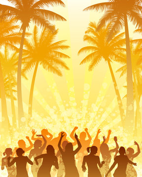 Summer disco