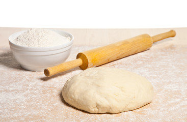 Kneading dough