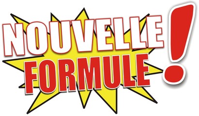 étiquette nouvelle formule