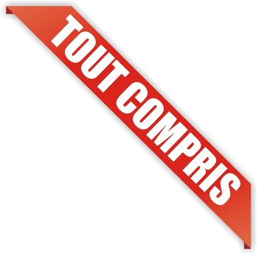 &eacute;tiquette bordure tout compris
