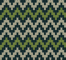 Knitted wool vector background