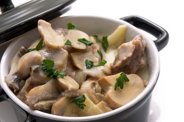 Blanquette de veau.
