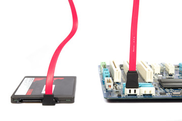 SSD disk sata connection