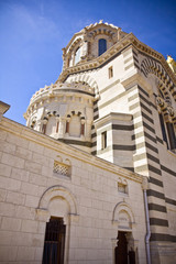 Notre Dame de la Garde in Marseilles in France