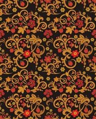 Vector Seamless Ornament Wallpaper