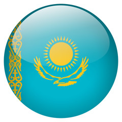 Kazakhstan flag button