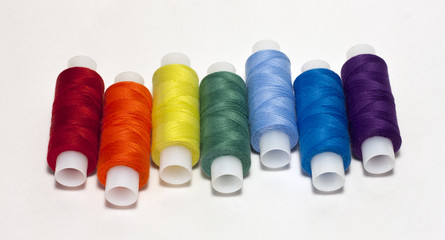 Spools of thread