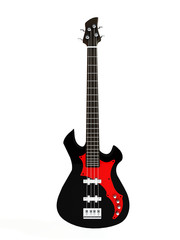 Fototapeta premium Electric Bass Guitar