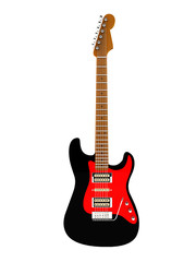 Electric guitar 3d