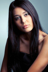 Naklejka premium beautiful woman portrait