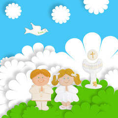 funny first communion card