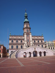 Fototapeta na wymiar Cityhall, Zamość, Polska