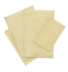 Naklejka premium Stack of old photos