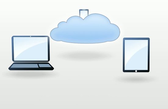 Cloudet appareils mobiles