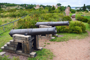Bomarsund fortress ruins