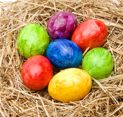 Bunte Ostereier