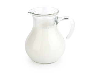 Milk Isolated on white background