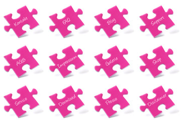 Jig Saw Puzzle - Webset