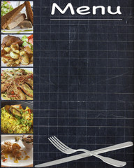 ardoise menu restaurant