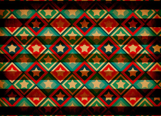 Graphic Design (Vintage Background) USA