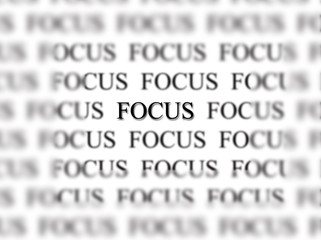 Fototapeta premium Staying in Focus