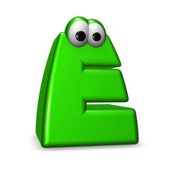 cartoon buchstabe