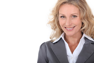 Portrait of a smiling mature woman