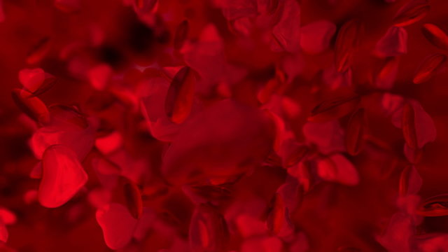 Hearts - bokeh - background