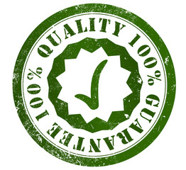 quality guarantee stamp