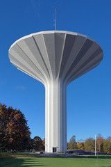 Obraz premium Water tower Svampen in Orebro, Sweden