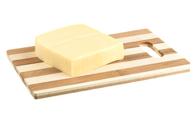 cheese isolated on white background