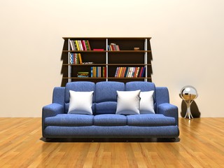 3D Rendering Couch | Sofa