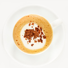 Cup of coffee.