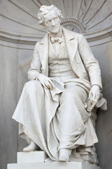 Obraz premium Denkmal von Franz Grillparzer; Wien